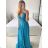 Sexy mini strapless dress for women (S / M ONE SIZE) ITALIAN FASHION IMM22922 S/M blue