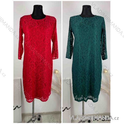 Elegant 3/4 sleeve dress for women (36-44) POLISH FASHION PMWH221571