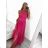 Elegant Sleeveless Ball Gown Lace (uni s-m) ITALIAN FASHION IM919919 -   modrá královská -   S / M