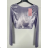 Women's Long Sleeve Crop Top (S/M ONE SIZE) ITALIAN FASHION IMPBB23B10882