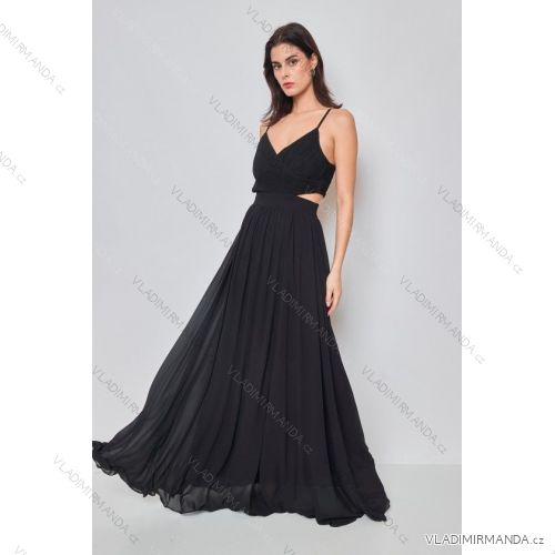 Women's Long Elegant Strapless Party Dress (SL) FRENCH FASHION FMPEL23DORIANE