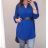 Women's Long Long Sleeve Extended Tunic (L / XL ONE SIZE) ITALIAN FASHION IMD211117