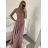 Women's elegant wedding social long dress with straps (S/M ONE SIZE) ITALIAN FASHION IMM2268806 -   red -   S / M