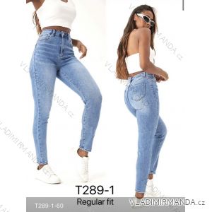 Jeans pants leatherette with zip (XXS-L) LAULIA JWA20108