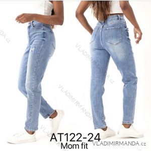 Jeans pants leatherette with zip (XXS-L) LAULIA JWA20108