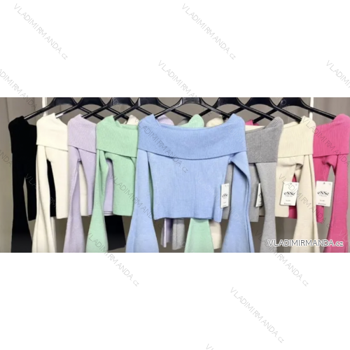 Women's Long Sleeve Sweater (S/M ONE SIZE) ITALIAN FASHION IMPLP2322772075