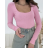 Women's long sleeve top/croptop (S/M ONE SIZE) ITALIAN FASHION IMPLP2386080075