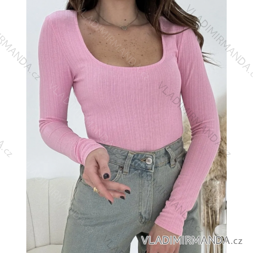 Women's long sleeve top/croptop (S/M ONE SIZE) ITALIAN FASHION IMPLP2386080075