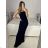 Women's Long Elegant Strapless Dress (S/M ONE SIZE) ITALIAN FASHION IMPMD23333