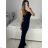 Women's Long Elegant Strapless Dress (S/M ONE SIZE) ITALIAN FASHION IMPMD23333