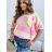 Women's 3/4 Long Sleeve Sweater (S/M ONE SIZE) ITALIAN FASHION IMM24M2433