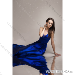 Women's Long Elegant Strapless Party Dress (SL) FRENCH FASHION FMPEL23DORIANE