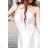 Women's Long Elegant Strapless Party Dress (SL) FRENCH FASHION FMPEL23DORIANE