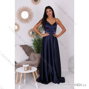 Women's Long Elegant Strapless Party Dress (SL) FRENCH FASHION FMPEL23DORIANE