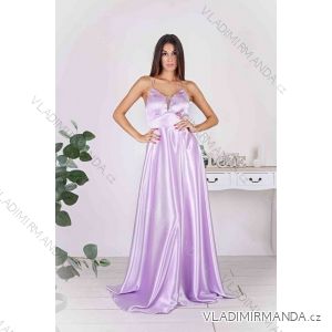 Women's Long Elegant Strapless Party Dress (SL) FRENCH FASHION FMPEL23DORIANE