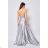 Women's Long Elegant Strapless Party Dress (SL) FRENCH FASHION FMPEL23DORIANE