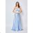 Women's Long Elegant Strapless Party Dress (SL) FRENCH FASHION FMPEL23DORIANE