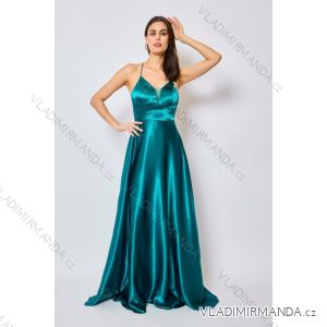 Women's Long Elegant Strapless Party Dress (SL) FRENCH FASHION FMPEL23DORIANE