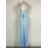 Women's Strapless Long Party Dress (S/M ONE SIZE) ITALIAN FASHION IMPBB23B22631