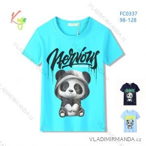 T-shirt short sleeve children's boys (98-128) KUGO HC0699