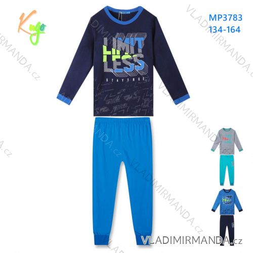 Boys' long pajamas (134-164) KUGO MP1342