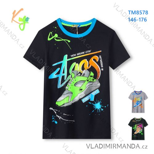 T-shirt short sleeve children's boys (98-128) KUGO HC0699