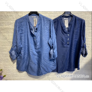 Women's Long Sleeve Shirt (S/M ONE SIZE) ITALIAN FASHION IMPGM2332-092