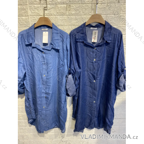 Women's Long Sleeve Shirt (S/M ONE SIZE) ITALIAN FASHION IMPGM2332-092