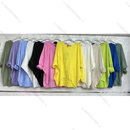Women's Long Chiffon Short Sleeve Dress (S/M ONE SIZE) ITALIAN FASHION IMWGS231048