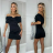 Women's Elegant Short Sleeve Dress (S/M ONE SIZE) ITALIAN FASHION IMPLS2431843