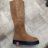 High boots women's winter (37-38) OBUV OB318006 -   hnědá camel -   39