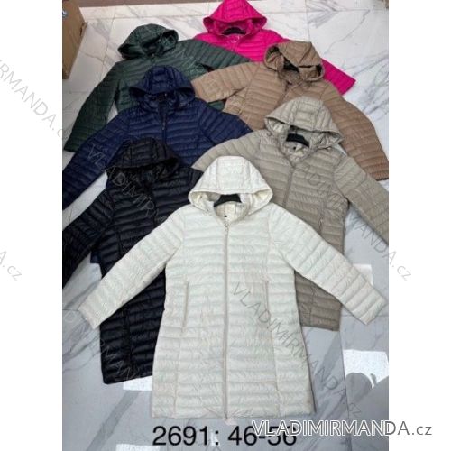 Zip Hooded Jacket Long Sleeve Women's Plus Size (3XL-8XL) POLISH FASHION PMWT21T21-69