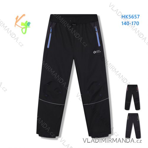 Softshell pants insulated with fleece children's girls and boys(104-134) KUGO HK1803-2