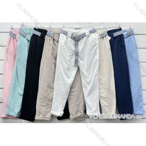 Women's stretch trousers long (S / M ONE SIZE) ITALIAN FASHION IMWB221597