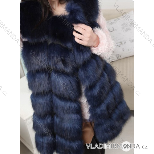 Women's fur vest (ONE SIZE) TURKISH FASHION TM11919310