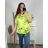 Tunic with pendant short sleeve women's plus size (3XL/4XL ONE SIZE) ITALIAN FASHION IMC23020