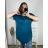 Tunika krátký rukáv dámská nadrozměr (4XL/5XL ONE SIZE) ITALSKá MóDA IM423102 3xl / 4xl dark pink