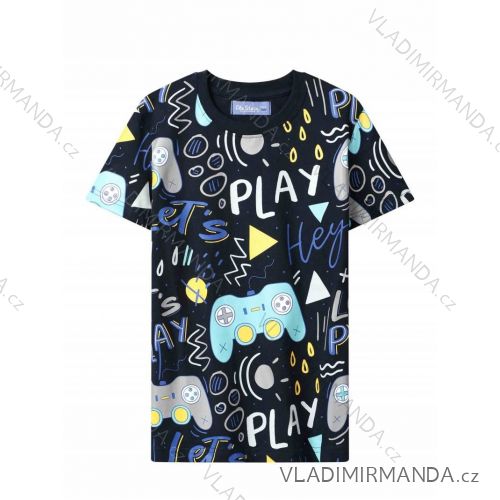 T-shirt short sleeve for children's boys (98-128) GLO-STORY BPO-5286