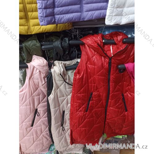 Women's hooded vest (S-2XL) ITALIAN FASHION PIU ANNA PMW222286