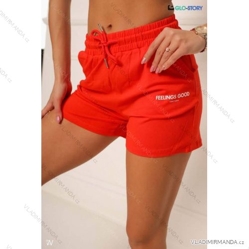 Women's shorts (S-XL) GLO STORY GLO24WMK-B3606-4