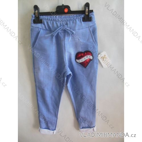 Long children's pants and teen girls (4-14 years) ITALIAN MLADA Fashion 0206IMM
