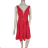 Elegant formal dress with straps for women (S / M ONE SIZE) ITALIAN FASHION IM323BELLA -   wine -   S / M