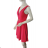 Elegant formal dress with straps for women (S / M ONE SIZE) ITALIAN FASHION IM323BELLA -   wine -   S / M