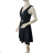 Elegant formal dress with straps for women (S / M ONE SIZE) ITALIAN FASHION IM323BELLA -   wine -   S / M