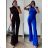 Women's Long Elegant Long Sleeve Jumpsuit (S/M ONE SIZE) ITALIAN FASHION IMWA23289