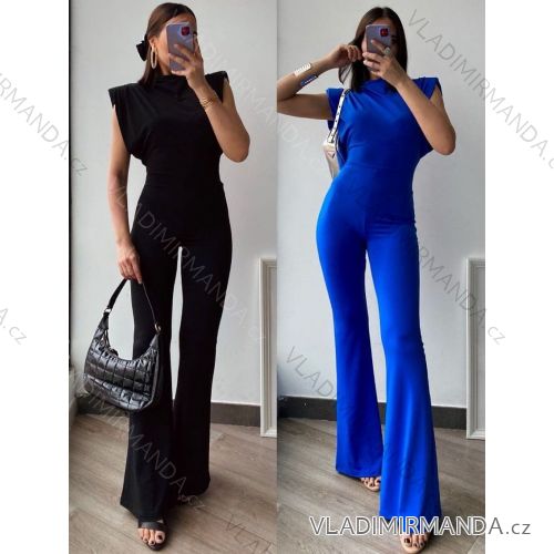 Women's Long Elegant Long Sleeve Jumpsuit (S/M ONE SIZE) ITALIAN FASHION IMWA23289