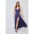 Women's Long Elegant Strapless Party Dress (SL) FRENCH FASHION FMPEL23DORIANE