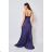 Women's Long Elegant Strapless Party Dress (SL) FRENCH FASHION FMPEL23DORIANE