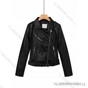 Women's leatherette jacket (S-XL) GLO-STORY GLO24WPY-4214-1