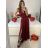 Women's Sleeveless Long Party Dress (S/M ONE SIZE) ITALIAN FASHION IM9235192